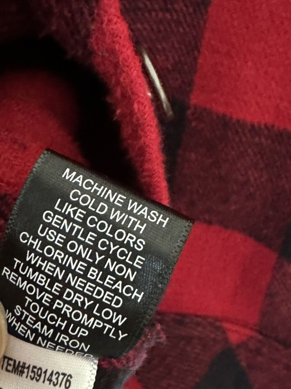 TORRID Buffalo Plaid Moto/Trucker Jacket Womens 2XL Red Cropped Coat 100% Cotton - Picture 9 of 9